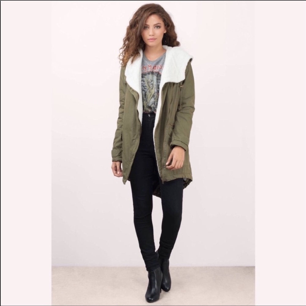 Thread & Supply Olive Parka